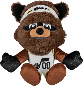 Bleacher Creatures Utah Jazz Jazz Bear Mascot 8" Kuricha Sitting Plush(Association Uniform) - Soft Chibi Inspired NBA Mascot