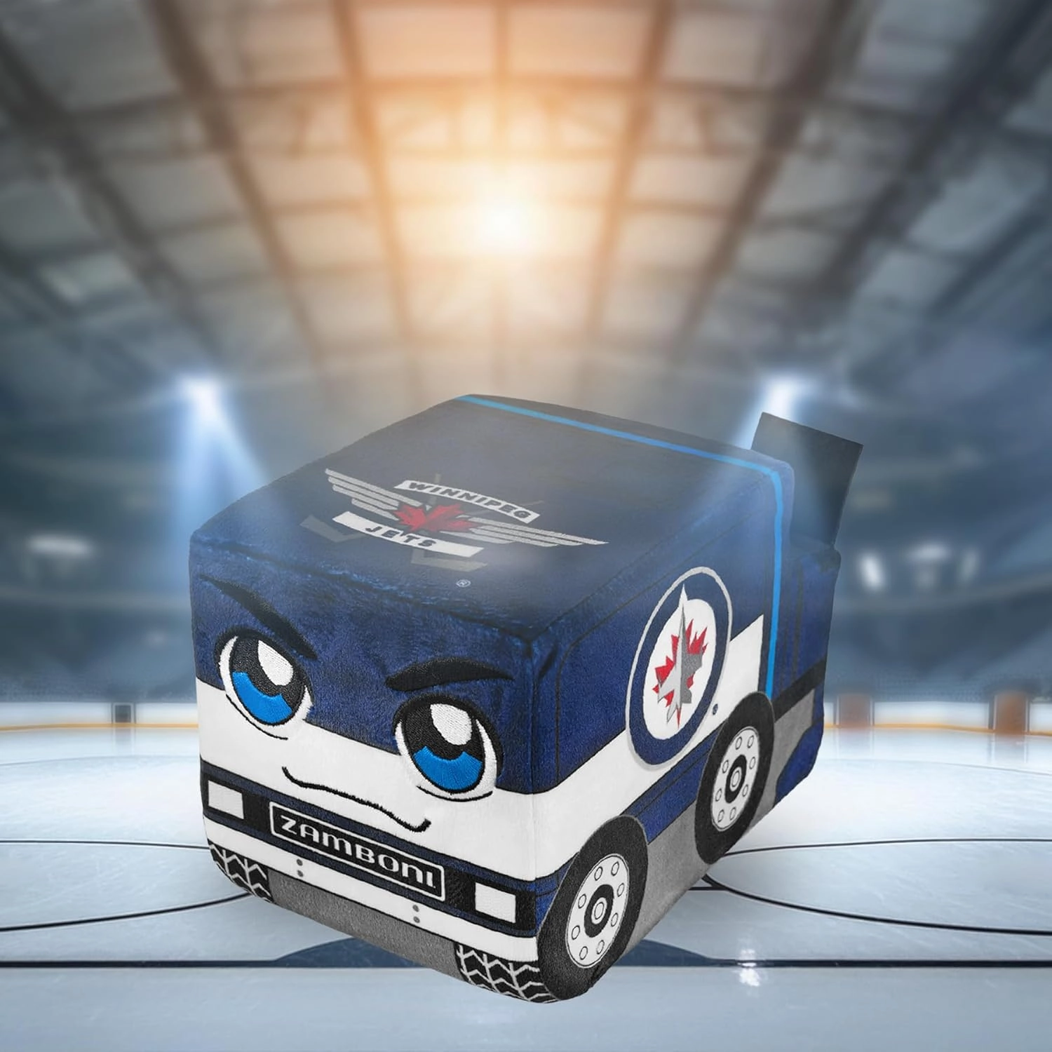 Bleacher Creatures Winnipeg Jets Zamboni 7" NHL Kuricha Plushie - Soft Inspired Plush