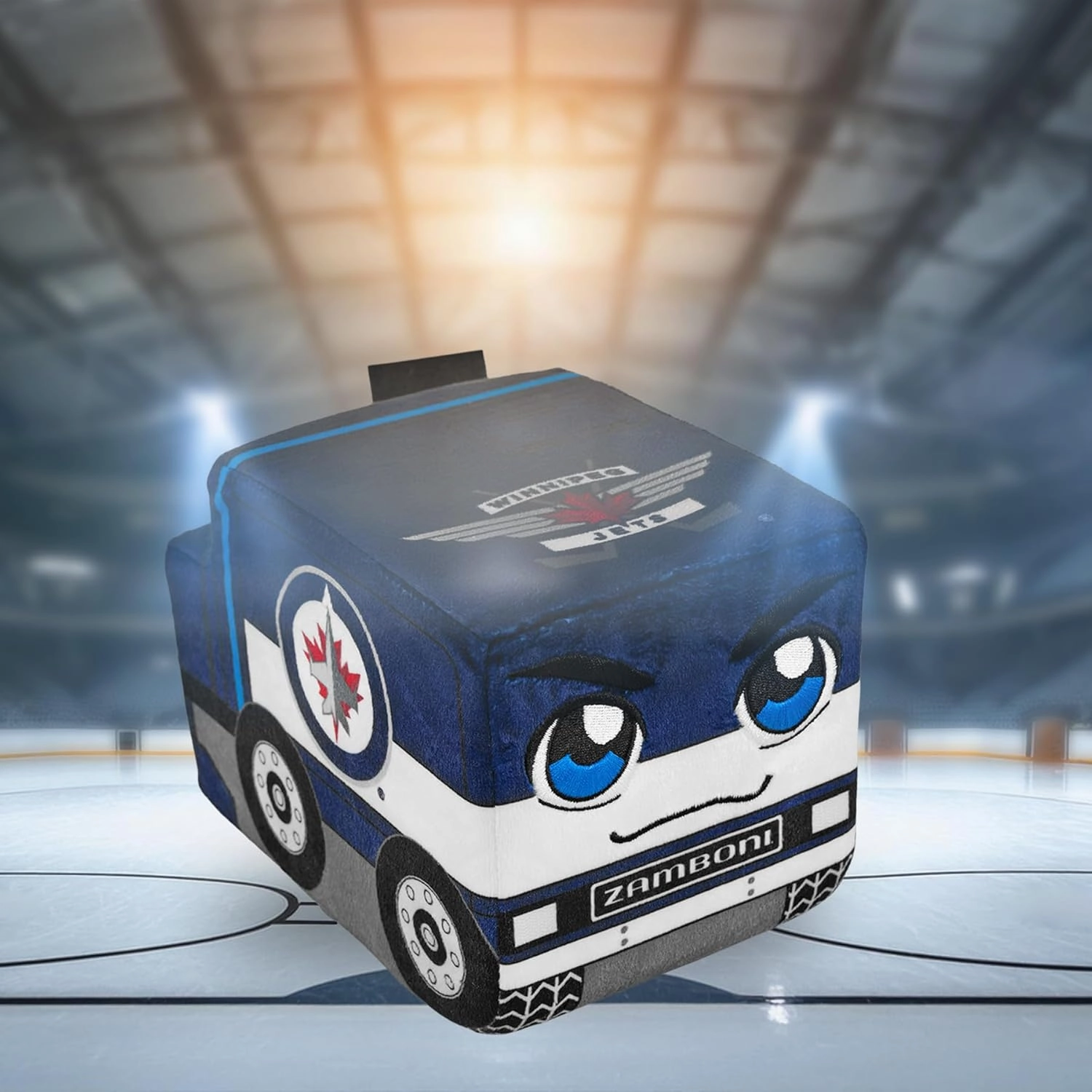 Bleacher Creatures Winnipeg Jets Zamboni 7" NHL Kuricha Plushie - Soft Inspired Plush