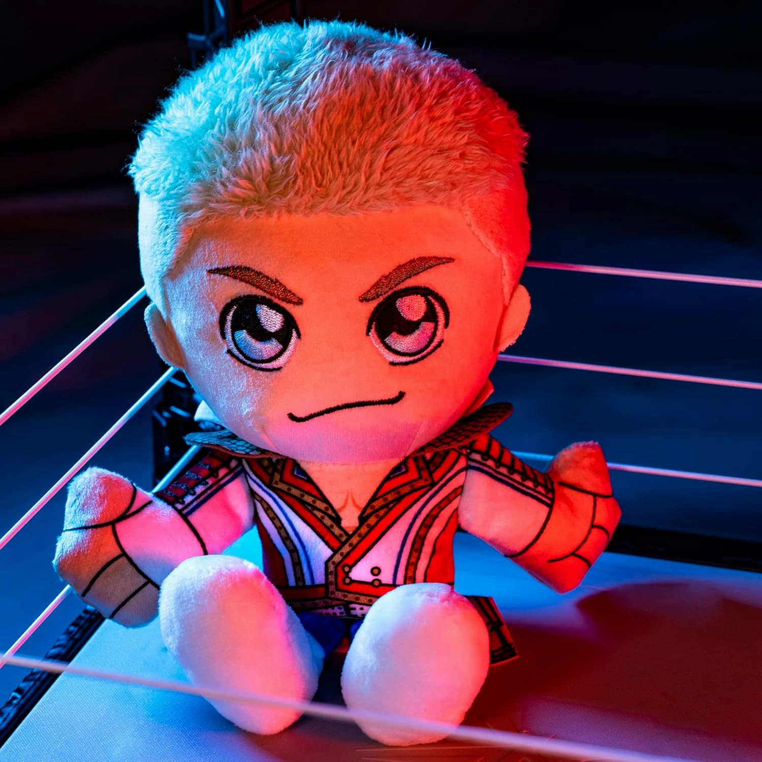 Bleacher Creatures WWE Cody Rhodes 8" Kuricha Sitting Plush- Soft Chibi Inspired Toy
