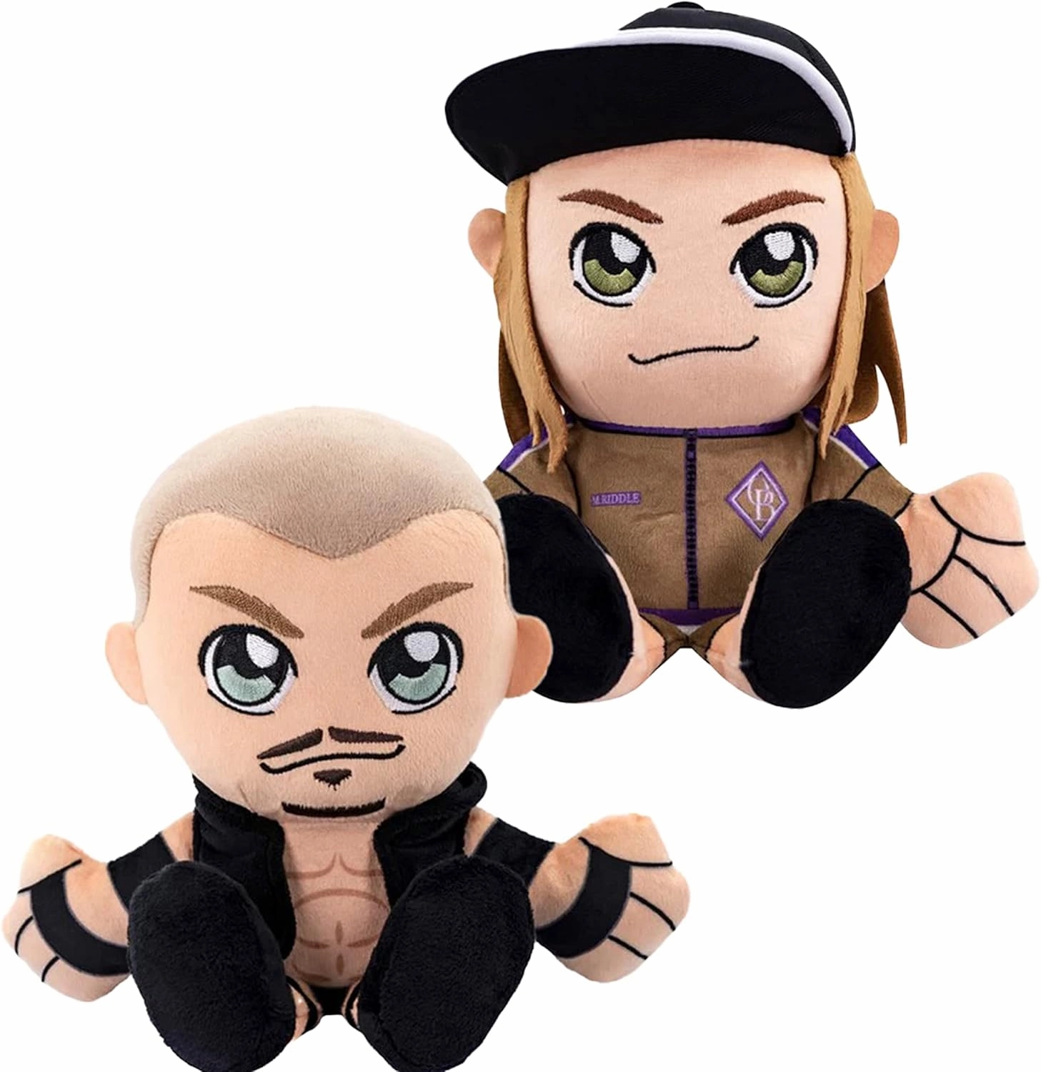 Bleacher Creatures WWE Kuricha Bundle: Randy Orton and Matt Riddle Kuricha Plushies