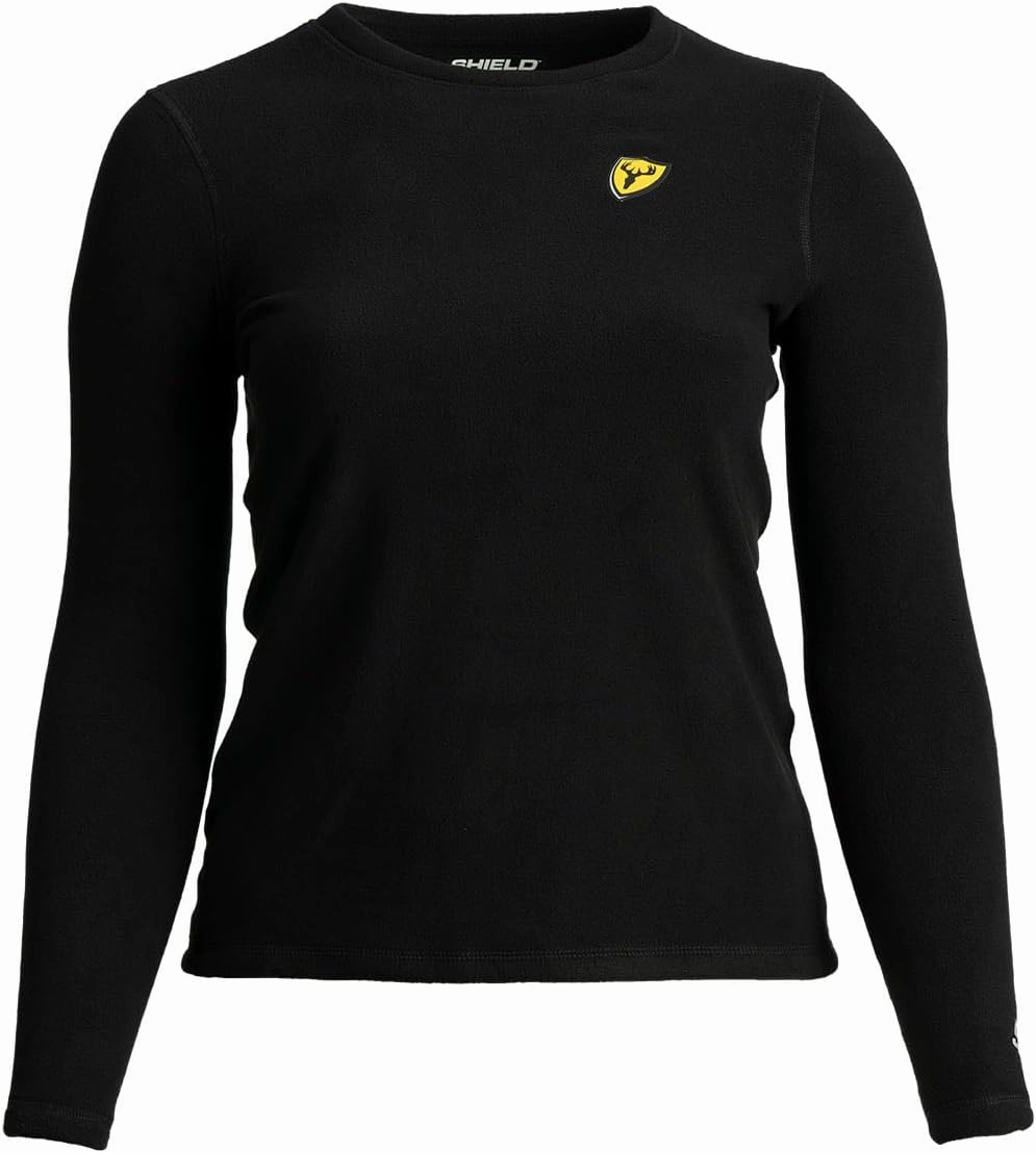 Blocker Outdoors Womens Koretec Polar Weight Baselayer Top - Black
