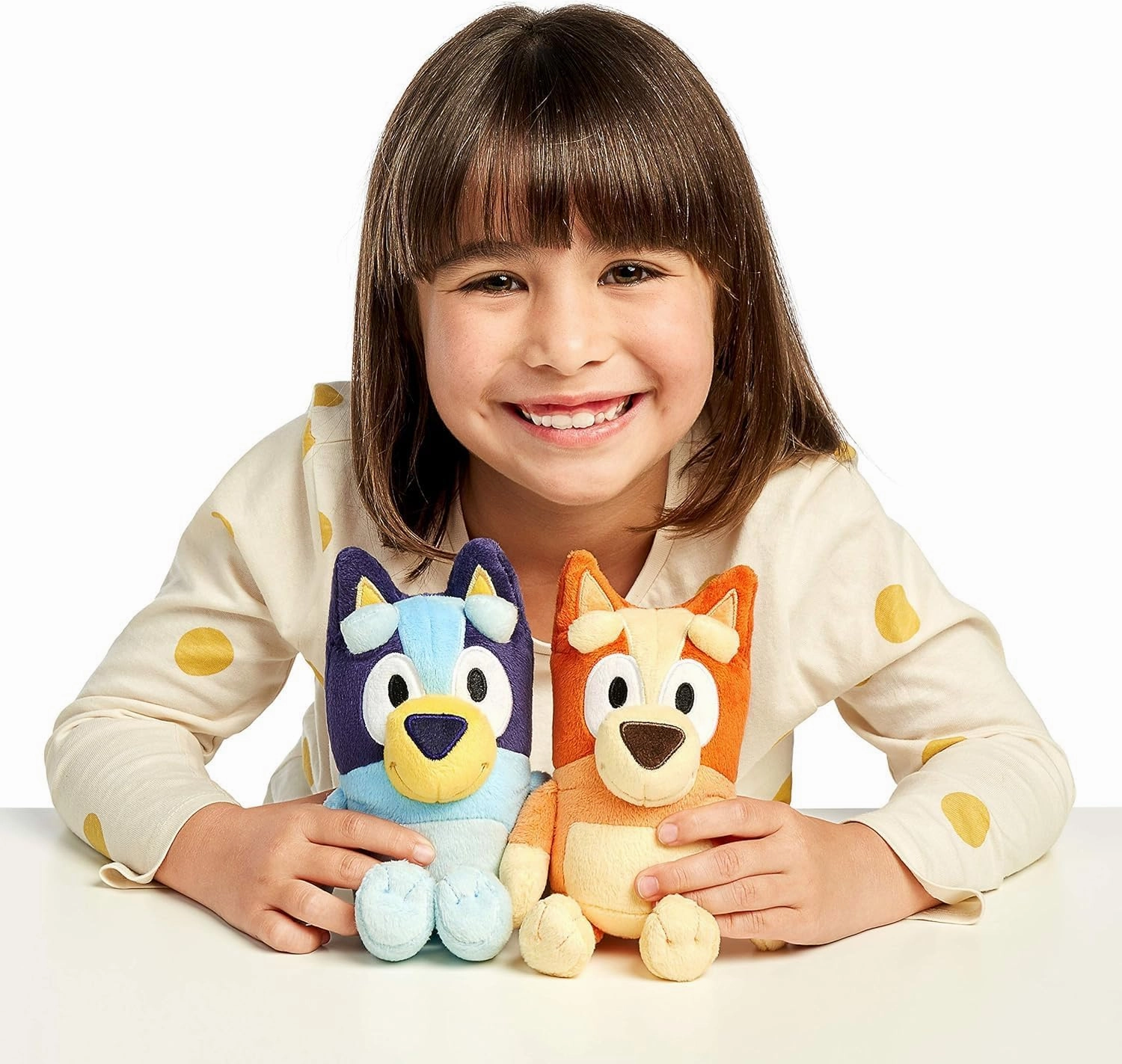 Bluey & Bingo Small Plush Bundle – 2 Pack Soft Stuffed Animals for Kids, Perfect Size for Little Hands, Cuddly Travel Toys, Embroidered Faces, Gift for Toddlers Ages 3 