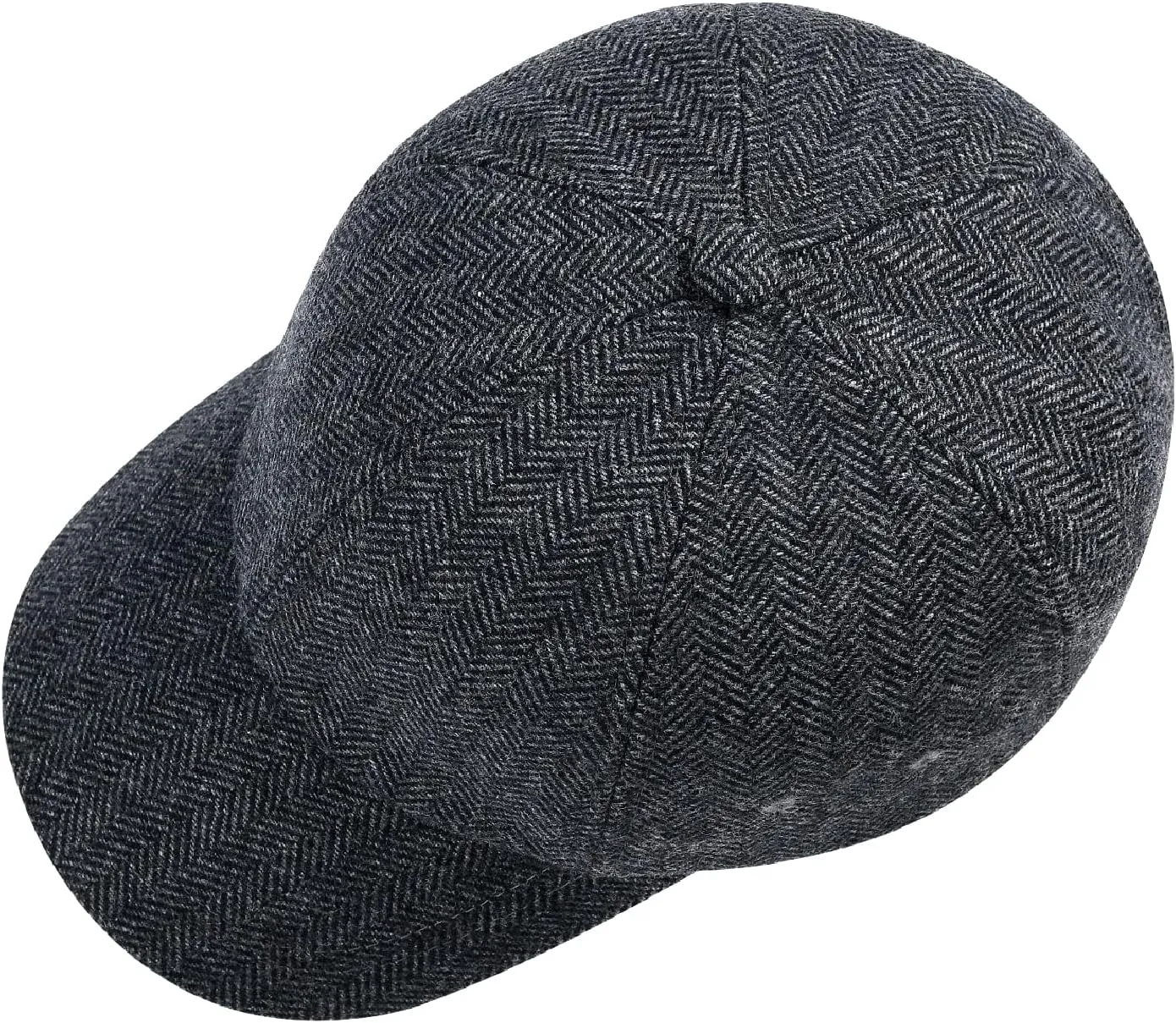 BOTVELA Wool Baseball Cap for Men Adjustable Unstructured Tweed Hat