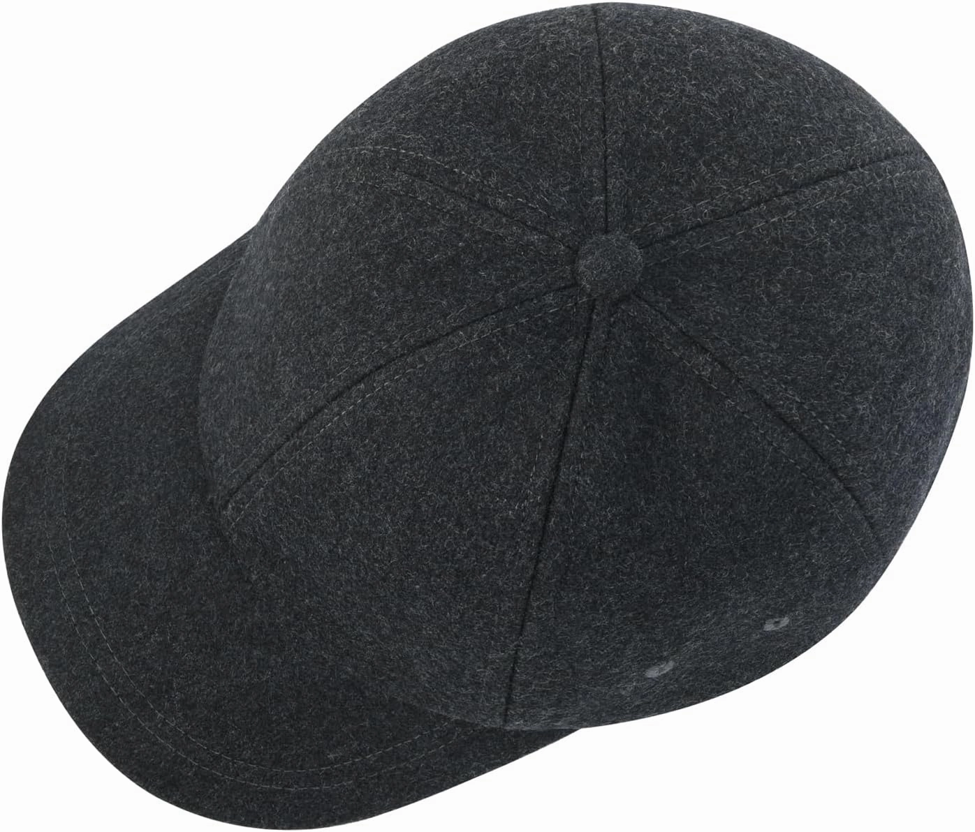BOTVELA Wool Baseball Cap for Men Adjustable Unstructured Tweed Hat