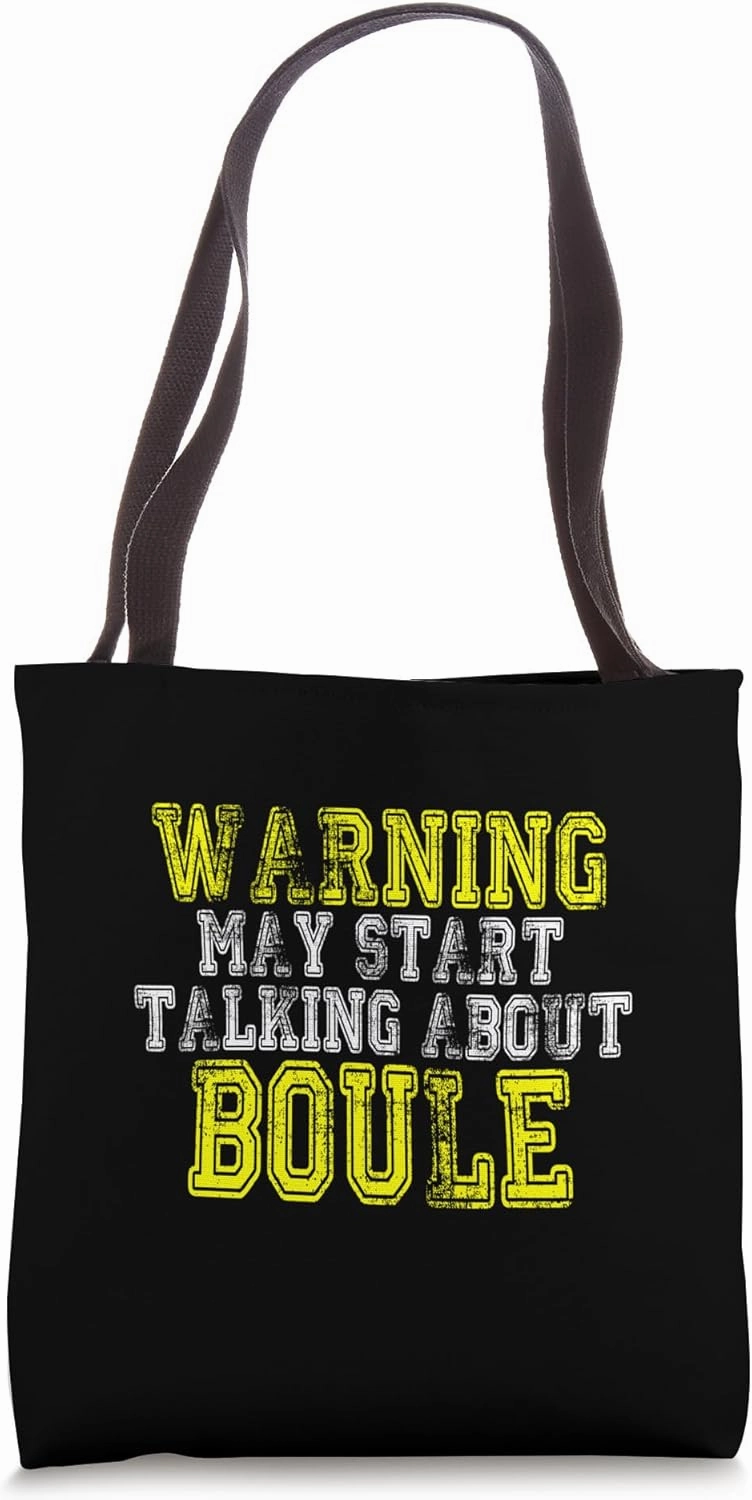 Boule Player Saying Design Eat Sleep Boule Repeat Tote Bag