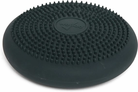 BouncyBand Wiggle Seat, Gray, 1-Pack – Small 10.75” D x 2.5” H Wobble Cushion for Kids Aged 3-7 – Sensory Tool Promotes Active Learning & Improves Productivity – Includes Pump for Easy-Inflation