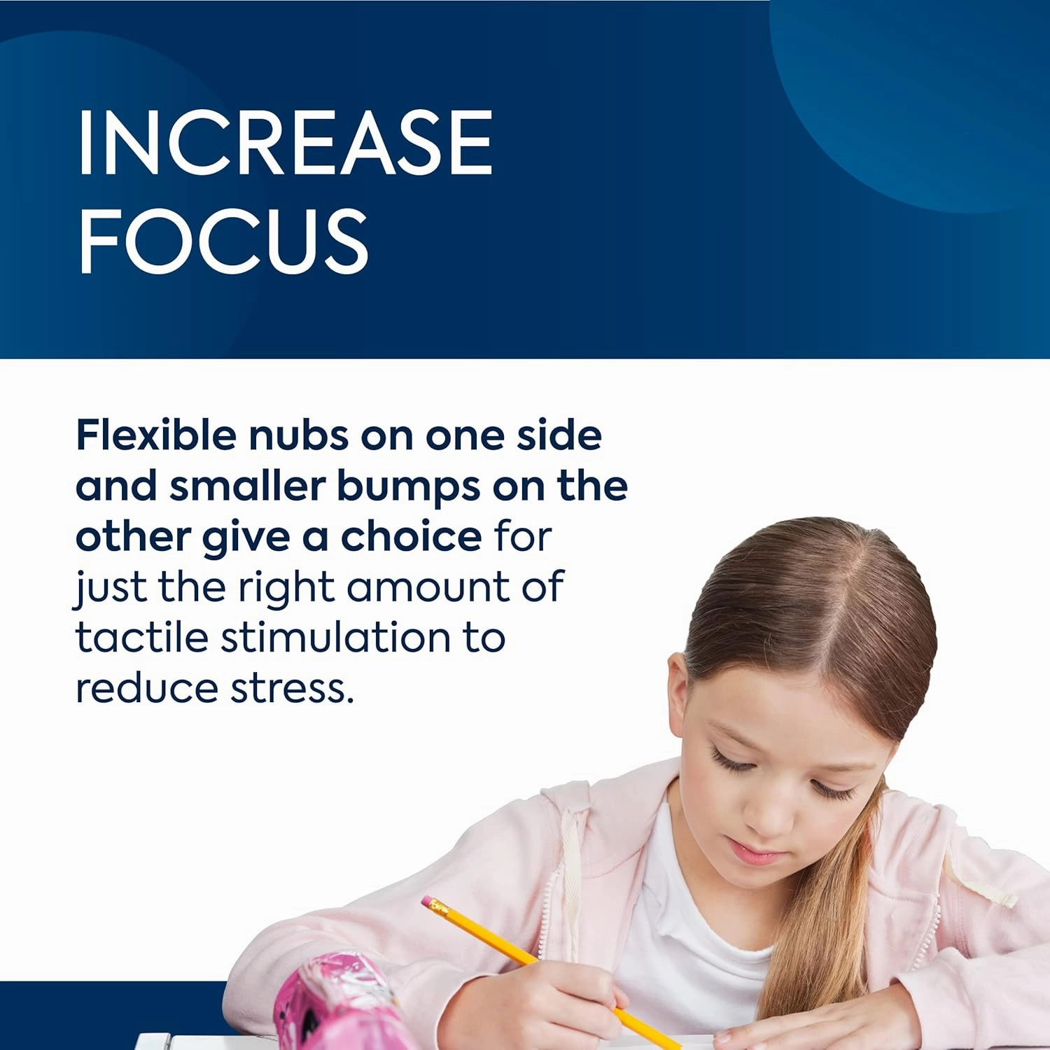 BouncyBand Wiggle Seat, Gray, 1-Pack – Small 10.75” D x 2.5” H Wobble Cushion for Kids Aged 3-7 – Sensory Tool Promotes Active Learning & Improves Productivity – Includes Pump for Easy-Inflation