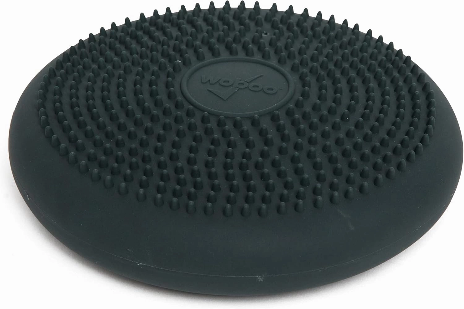 BouncyBand Wiggle Seat, Gray, 1-Pack – Small 10.75” D x 2.5” H Wobble Cushion for Kids Aged 3-7 – Sensory Tool Promotes Active Learning & Improves Productivity – Includes Pump for Easy-Inflation