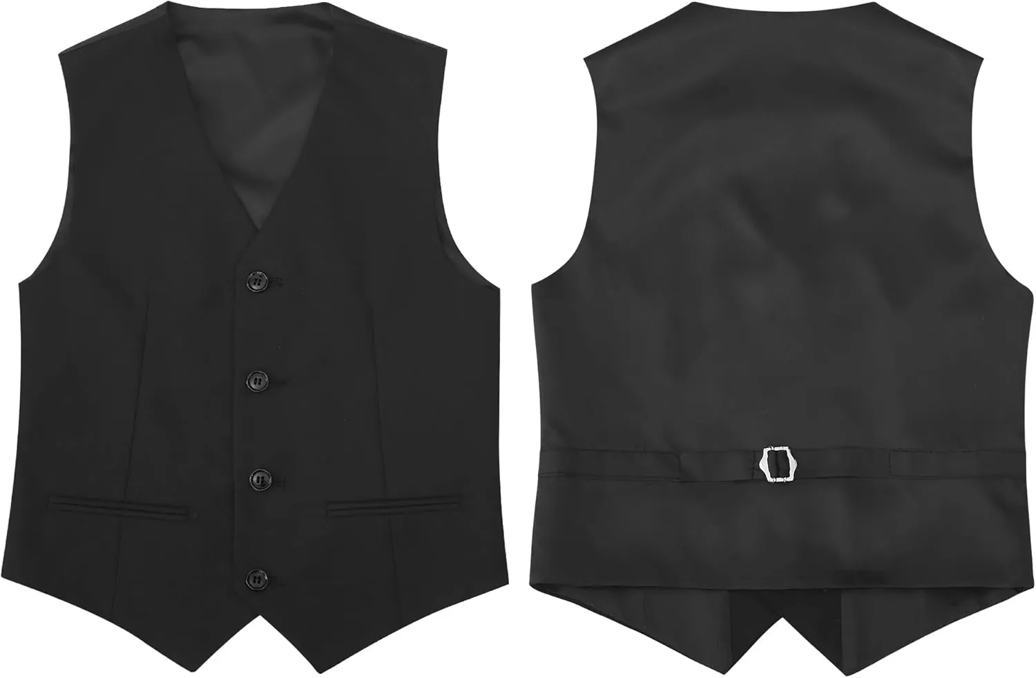 Boys' Formal Suit Set, with Suspenders, Adjustable Waist