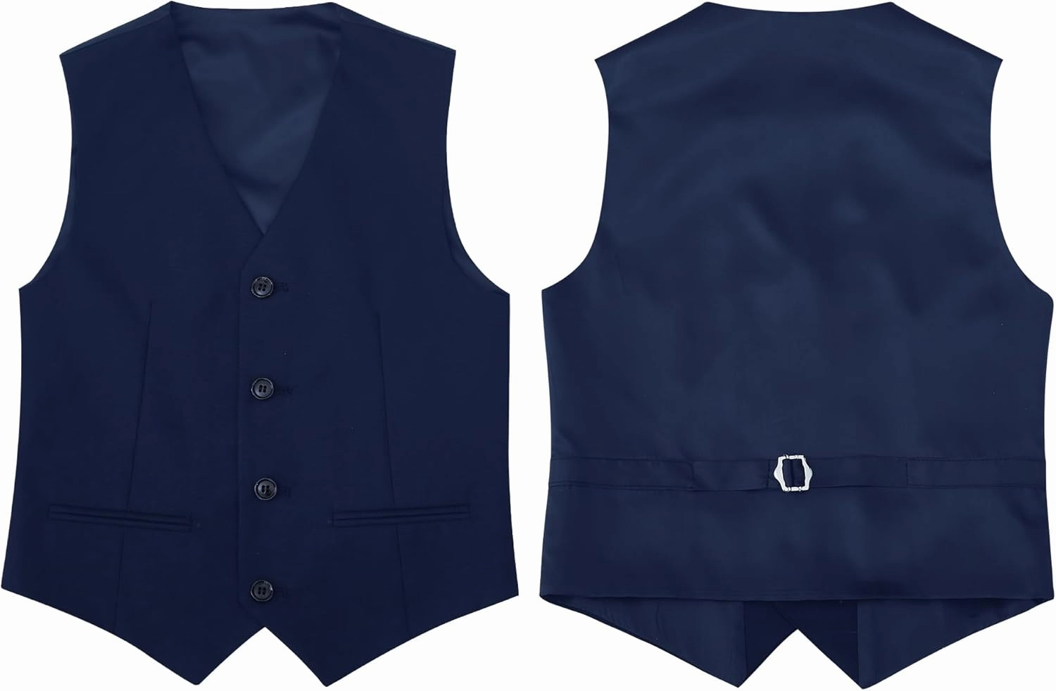 Boys' Formal Suit Set, with Suspenders, Adjustable Waist