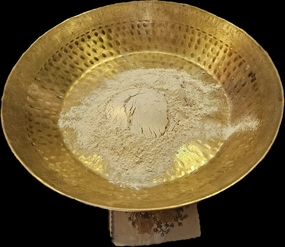 Brass parat Brass Handmade Pital Parat for Roti Atta Quilling | Pital Ki Atta Thali atta parat dough knead paraat dough maker parat dough kneading container pital ki paraat 14 Inch