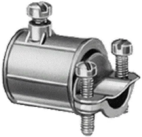 Bridgeport 282-DC 3/4-Inch Emt/Flex Coupling, 25-Pack