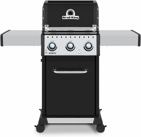 Broil King 874214 Baron 320 Pro, Liquid Propane (LP), Stainless Steel, Black
