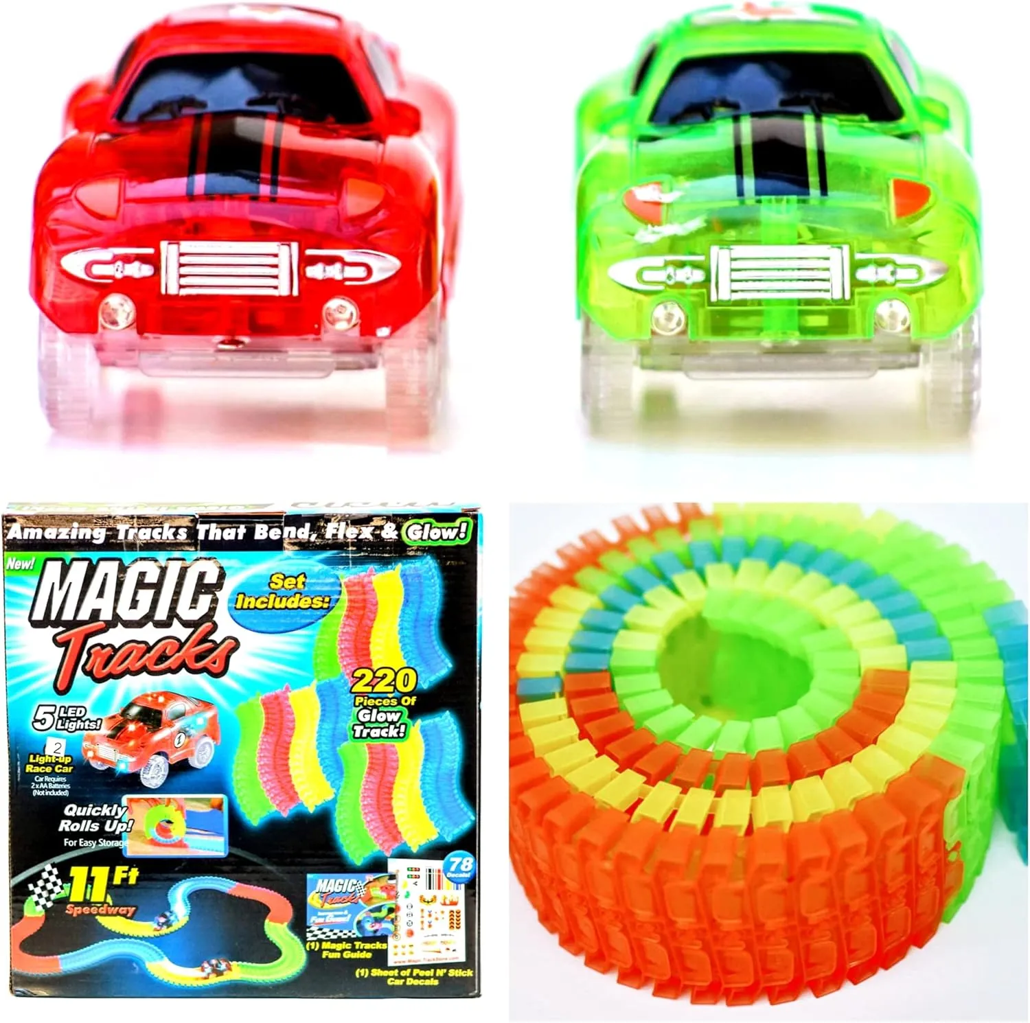 Bucket List Flexible Race Track Toy