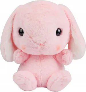 Bunny Large Backpack Plush Stuffed Lop Rabbit Backpack,Best Gift 22Inches (Pink)