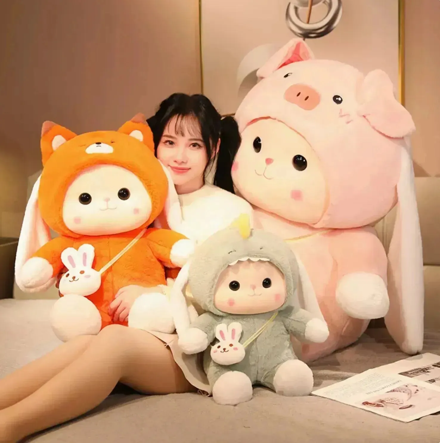Bunny Vogue Rabbit Plush Toy