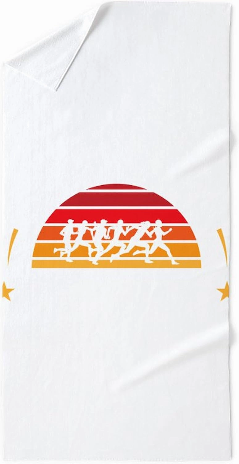CafePress Half Marathon 13.1 Squad Half Marathon 30"x60" Absorbent, Soft Beach Towel