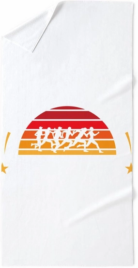 CafePress Half Marathon 13.1 Squad Half Marathon 30"x60" Absorbent, Soft Beach Towel