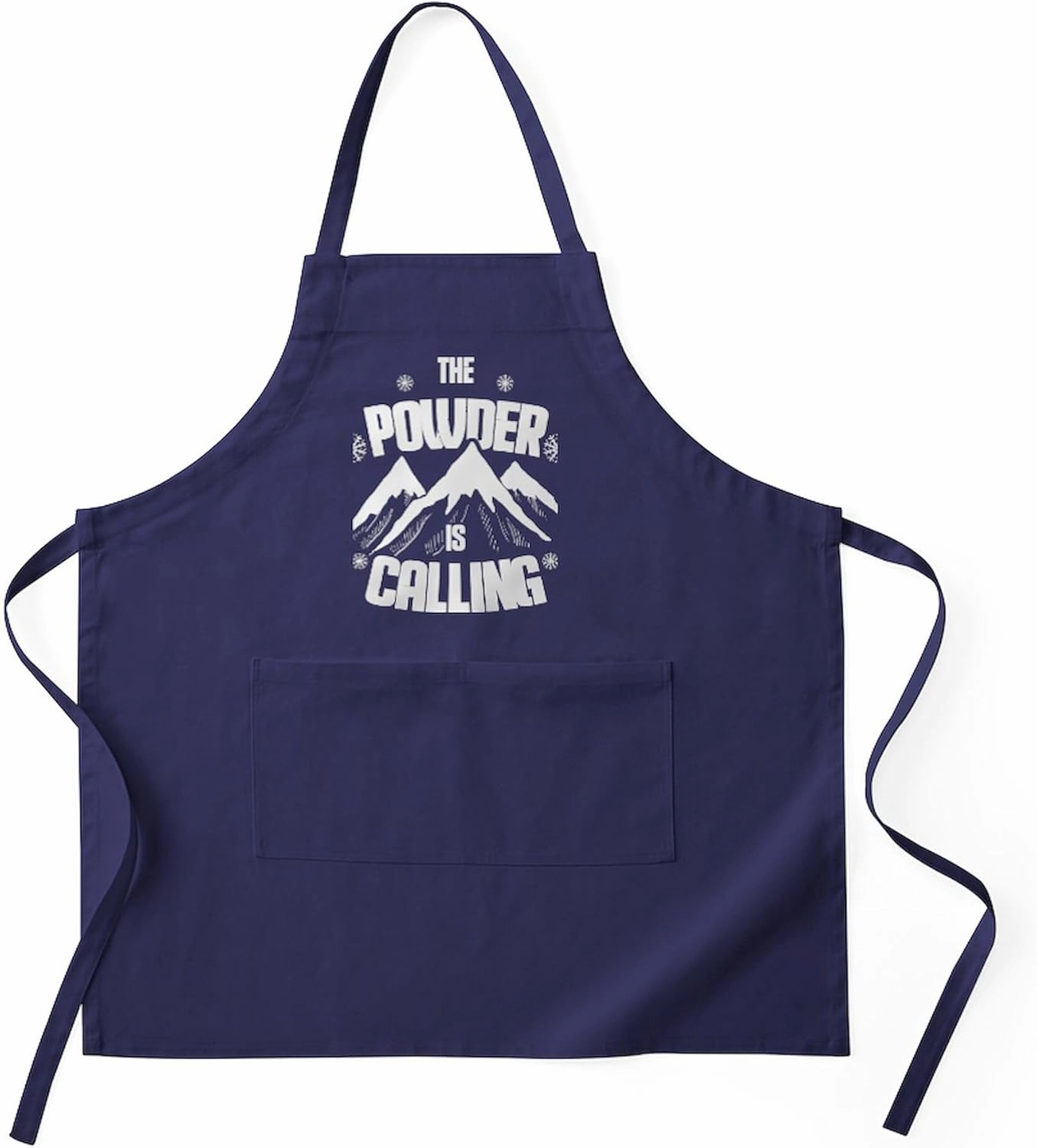 CafePress Ice Climber Rock Climbing Snow Powder Apron (Dark) Kitchen Apron with Pockets, Grilling Apron, Baking Apron