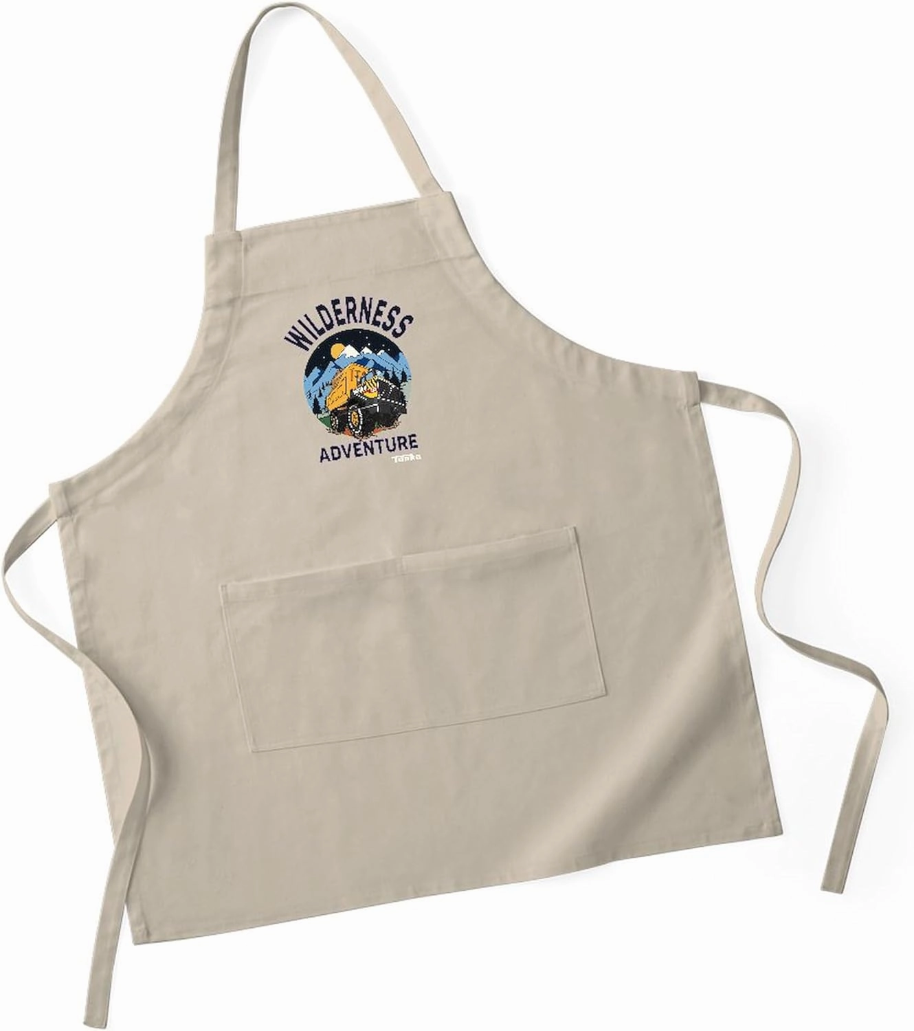 CafePress Tonka Wilderness Adventure Kitchen Apron with Pockets, Grilling Apron, Baking Apron