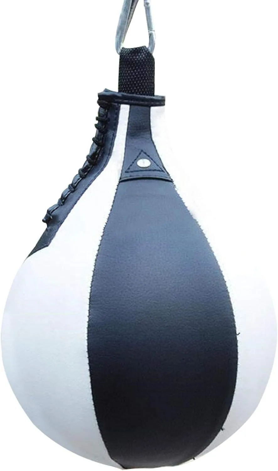 CALIDAKA Speed Punching Ball, Hanging Boxing Speed Bag, PU Leather Muay Striking Bag for Gym MMA Sports