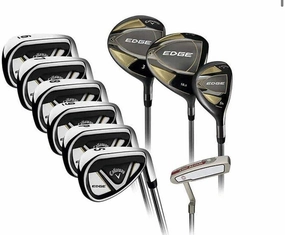 Callaway Edge 10 Piece Golf Clubs Set - Right Handed