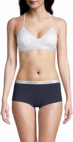 Calvin Klein Women's Motive Cotton Lightly Lined Bralette