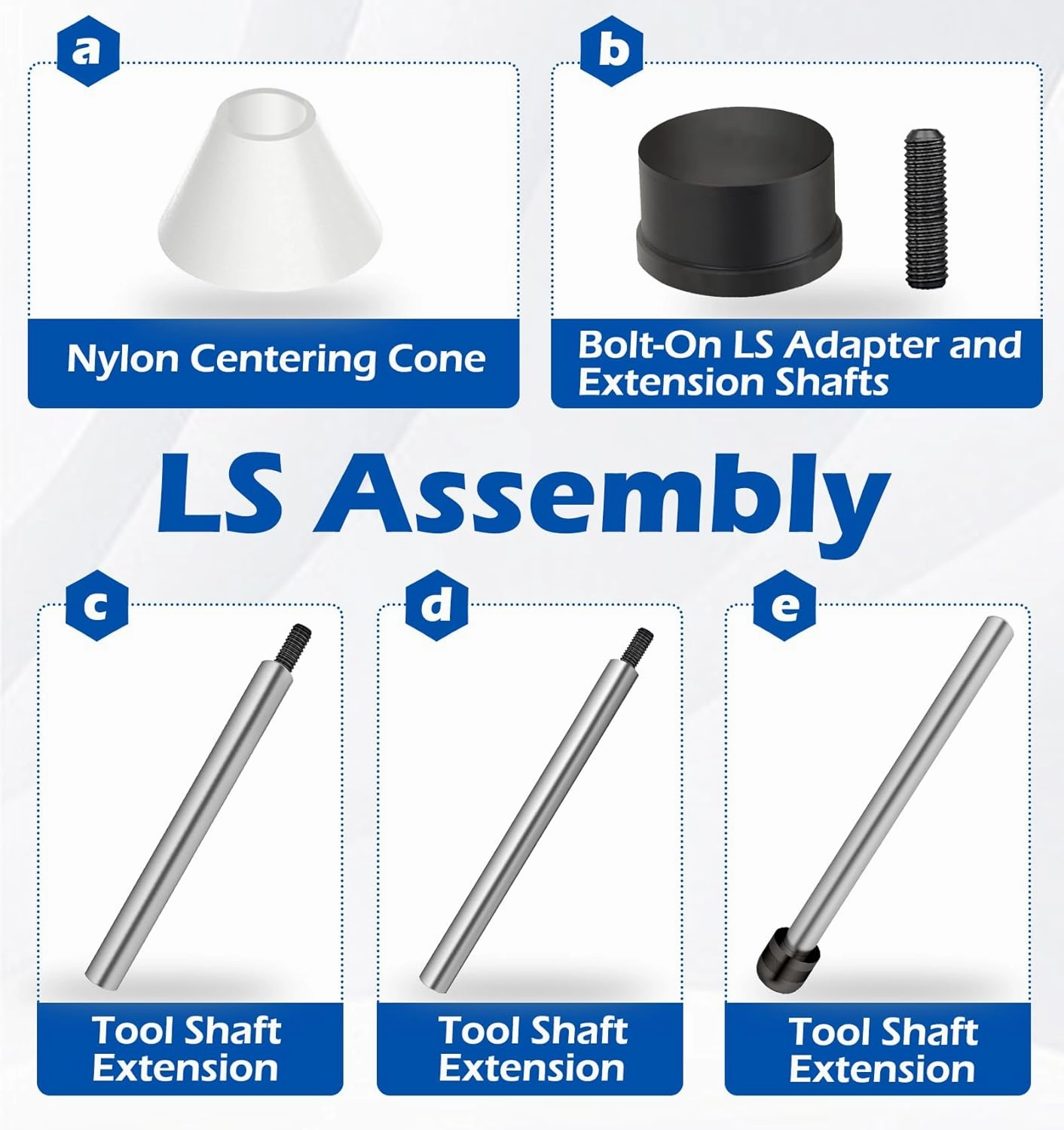 Cam Bearing Installation Tool Cam Bearing Install Tool with Storage Box Compatible with LS Engine LS1 LS2 LS3 LS6 LQ9, Patented