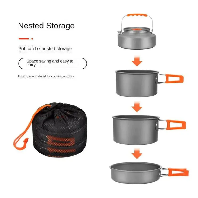 Camping Cooking Utensils 4-5 Person