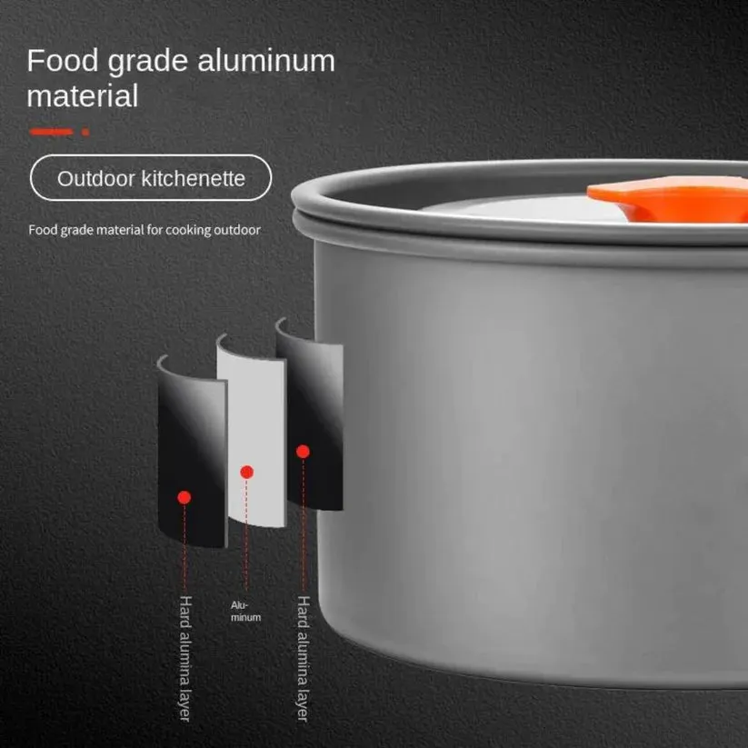 Camping Cooking Utensils 4-5 Person