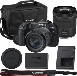 Canon EOS RP Mirrorless Camera with Canon RF 24-105mm f/4-7.1 is STM Lens and Canon EOS 200ES Shoulder Bag (Black) Kit.