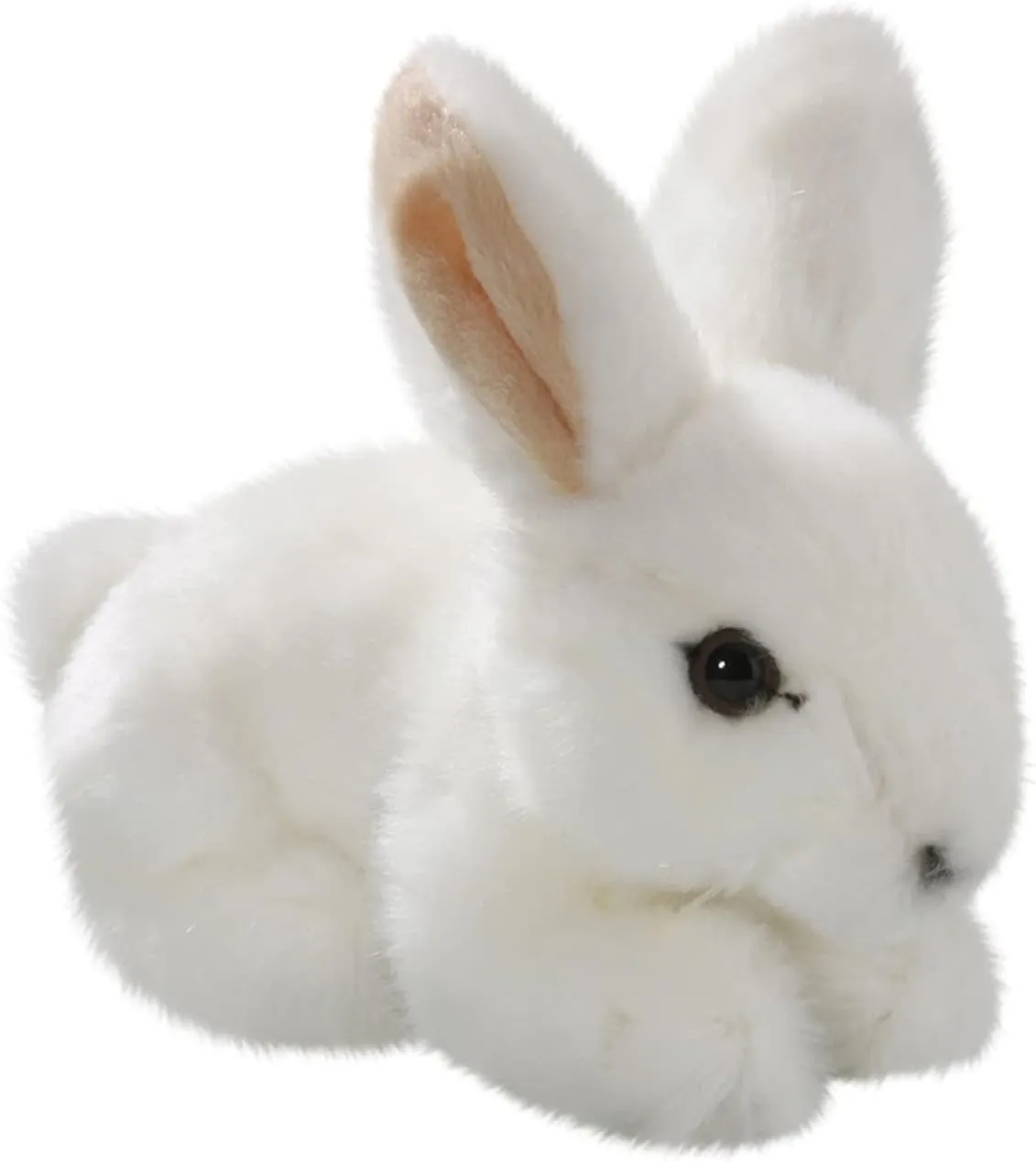 Carl Dick Rabbit Bunny Sitting White, 6.5 inches, 17cm, Plush Toy, Soft Toy, Stuffed Animal 2755003
