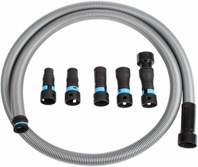 Cen-Tec Systems 94698 Quick Click 10 Ft. Hose for Home and Shop Vacuums with Expanded Multi-Brand Power Tool Adapter Set for Dust Collection
