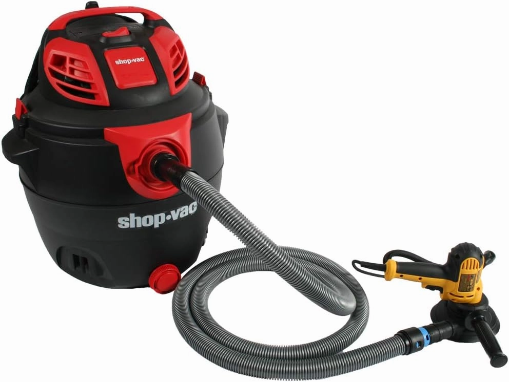 Cen-Tec Systems 94698 Quick Click 10 Ft. Hose for Home and Shop Vacuums with Expanded Multi-Brand Power Tool Adapter Set for Dust Collection