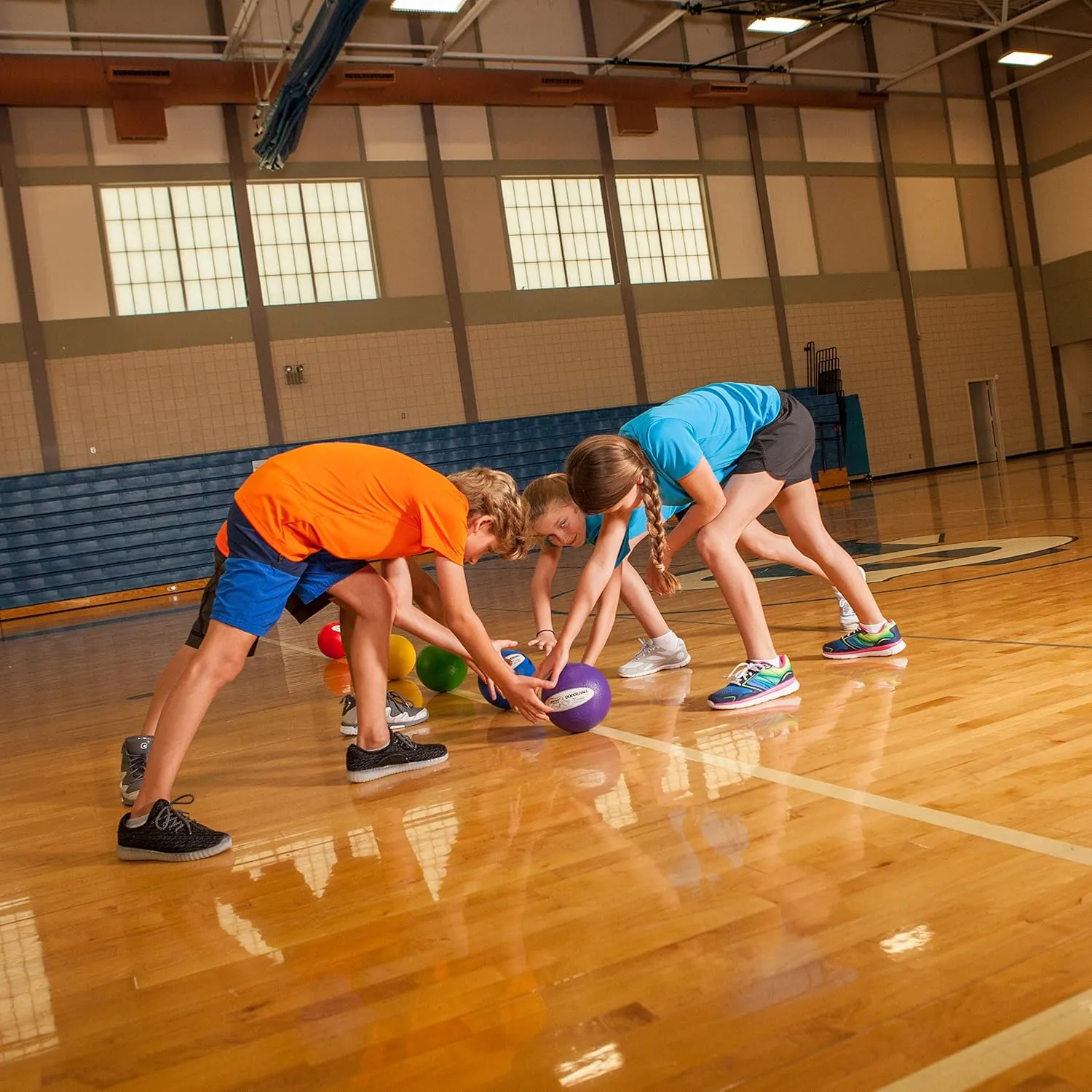 Champion Sports Rhino Skin Medium Bounce Dodgeballs