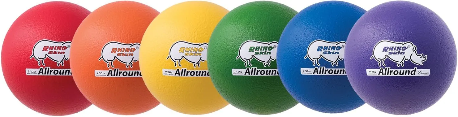 Champion Sports Rhino Skin Medium Bounce Dodgeballs