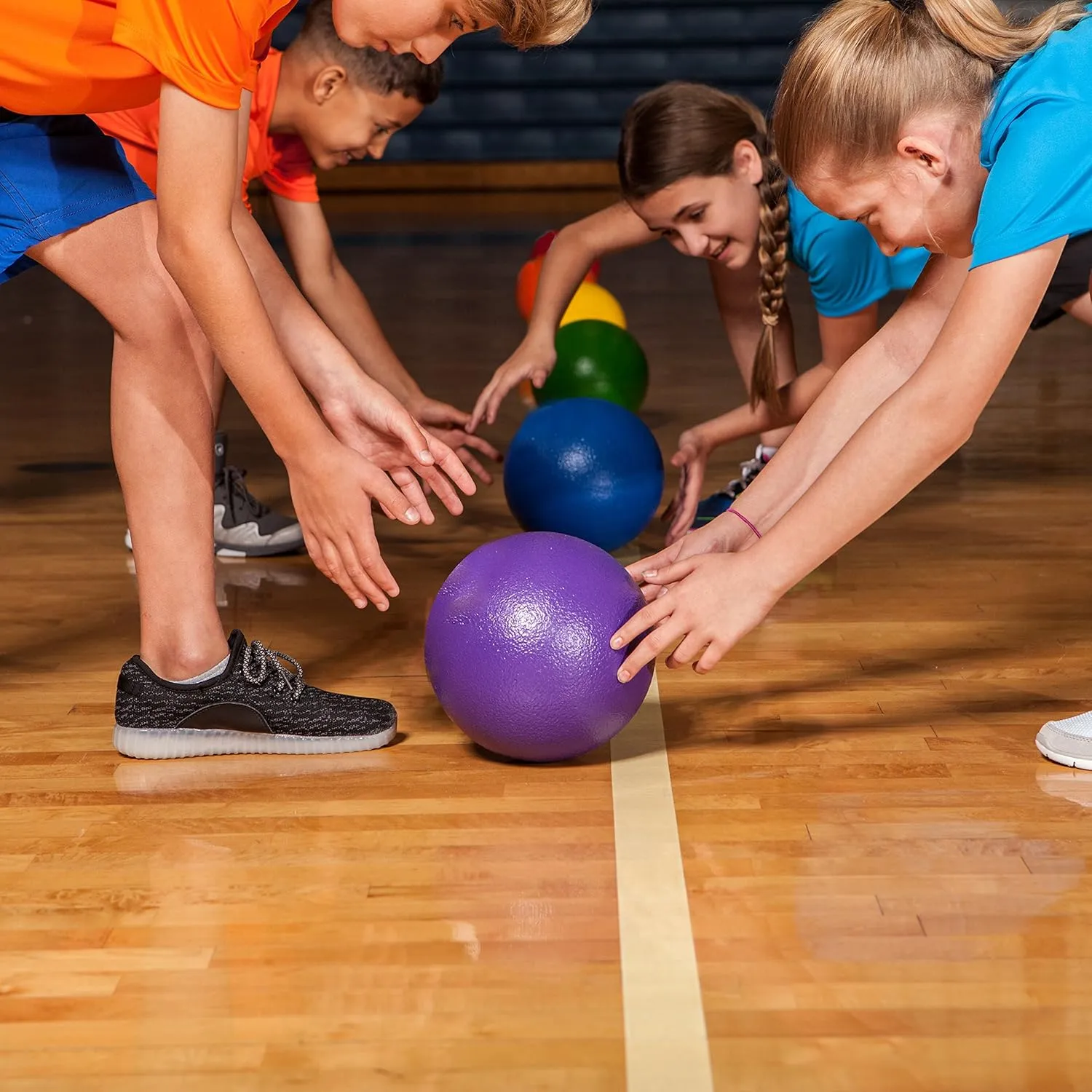 Champion Sports Rhino Skin Medium Bounce Dodgeballs
