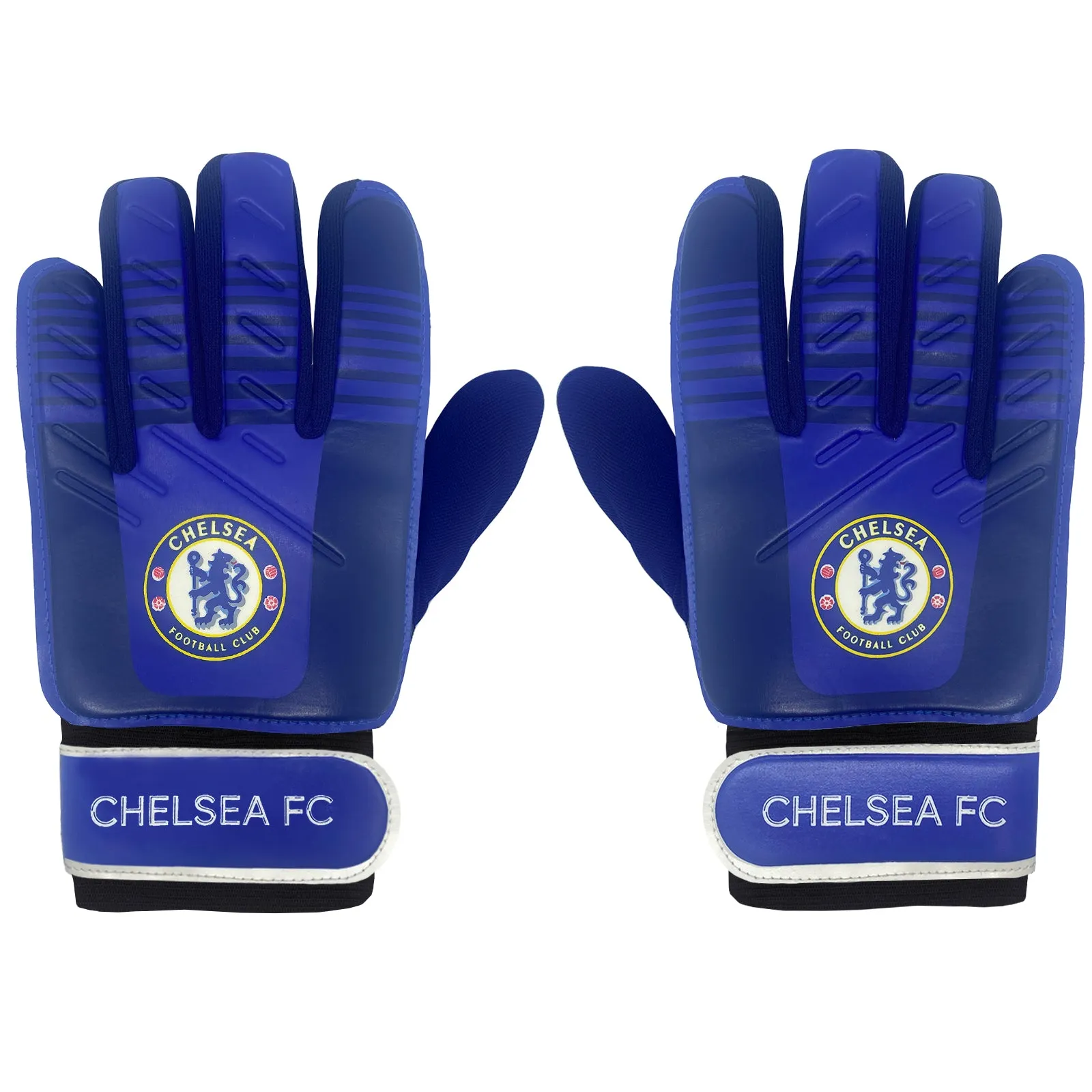 Chelsea FC Size 4 Football & Goalkeeper Gloves Set
