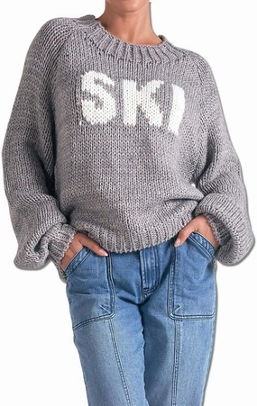 Chunky Knit Bunny Sweater