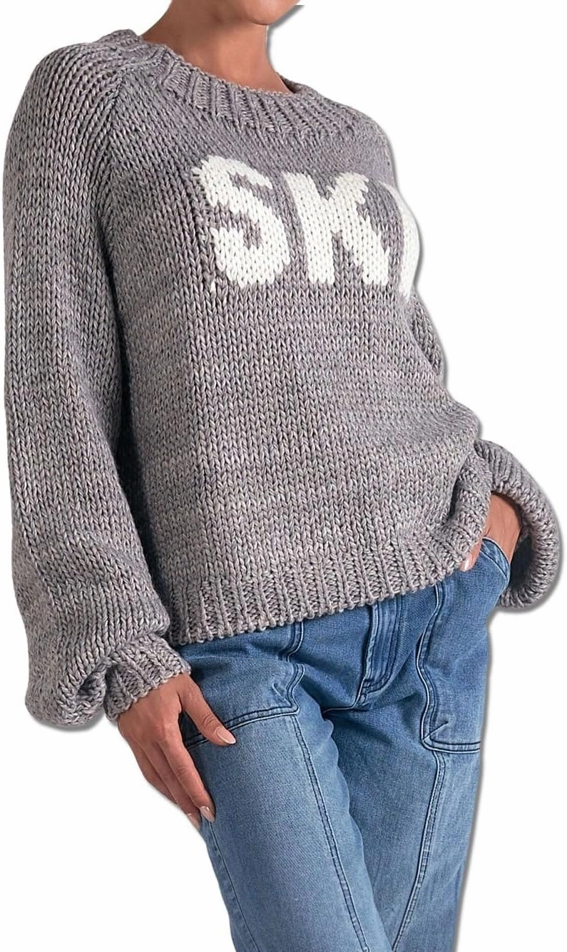 Chunky Knit Bunny Sweater