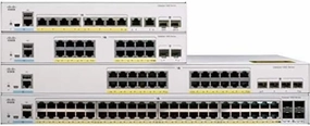 Cisco Catalyst 1000-48P-4G-L Network Switch, 48 Gigabit Ethernet PoE  Ports, 370W PoE Budget, 4 1G SFP Uplink Ports, Enhanced Limited (C1000-48P-4G-L)