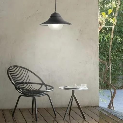 CLA SPY-C2 Exterior Pendant Light Black
