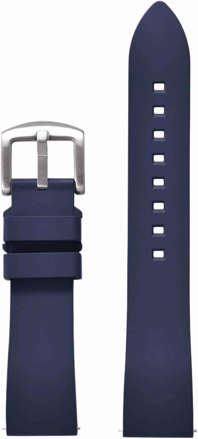 Classic Watch Bands 18 19 20 21 22mm Rubber Watch Strap Quick Release For Traditional Diving Watches