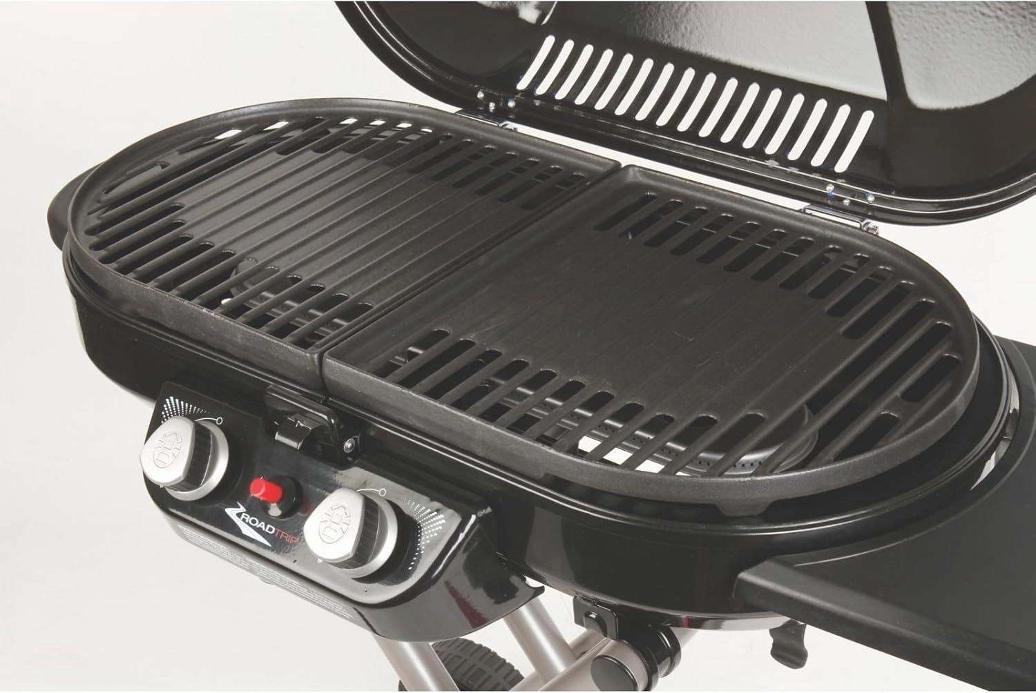 Coleman RoadTrip Cast Iron Griddle Accessory, 142 Square Inch Cooking Area, Fits Coleman RoadTrip Grills, Easy to Clean