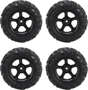 Compatible with 9300&9302 PX 9300-21 1/18 Scale On Road Wheel Rim for Fit RC Car 4PCS Rubber Tire RC for Racing Car Tires RC Wheel Tires