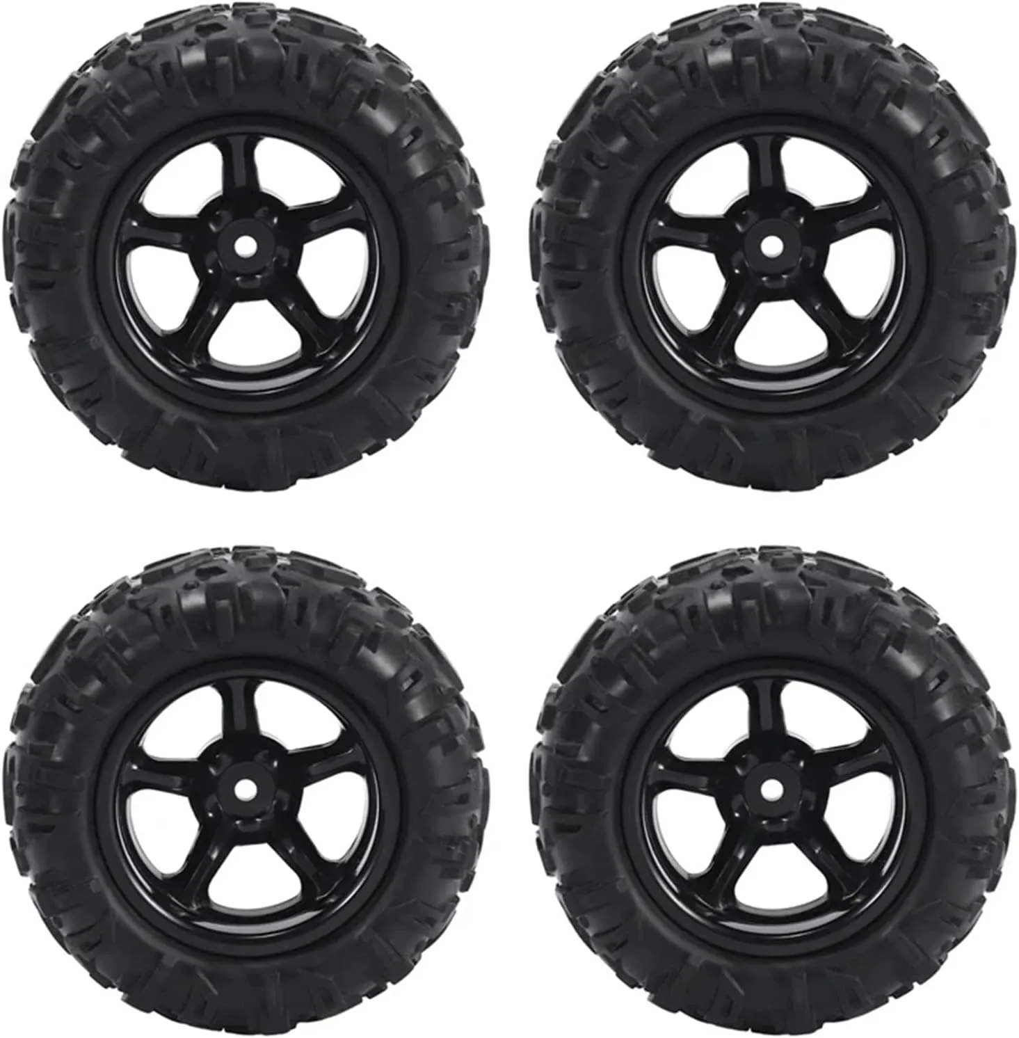 Compatible with 9300&9302 PX 9300-21 1/18 Scale On Road Wheel Rim for Fit RC Car 4PCS Rubber Tire RC for Racing Car Tires RC Wheel Tires