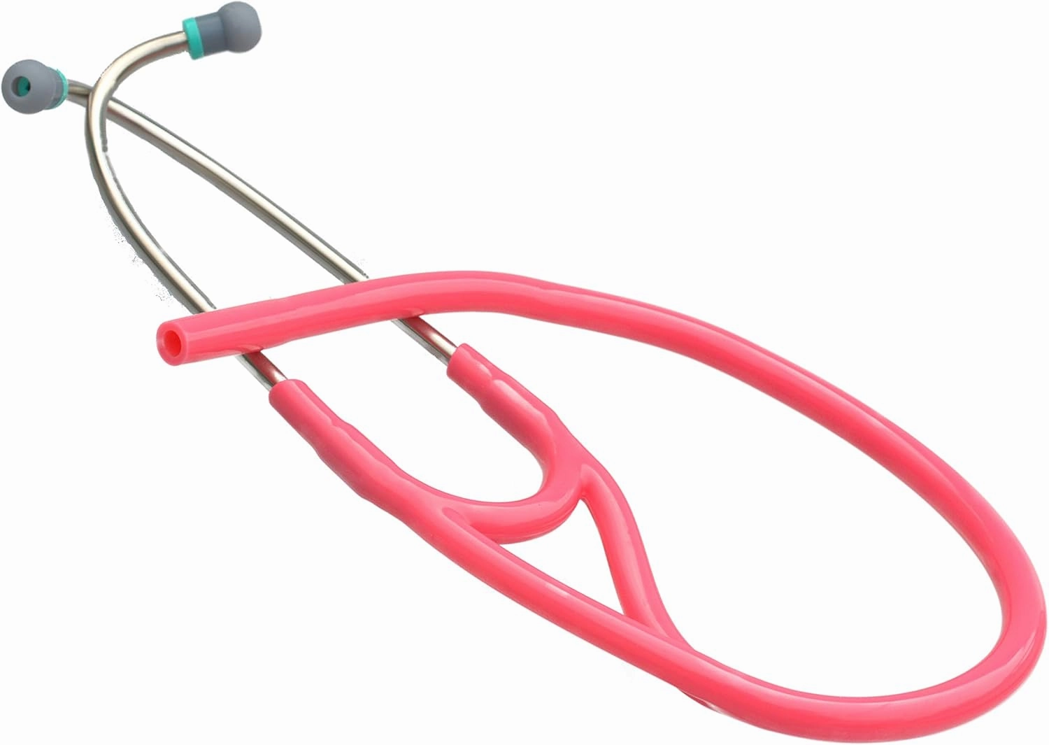 Compatible Replacement Tube by CardioTubes fits Littmann(r) MasterCardiologyI(r) and Littmann(r) Cardiology III(r) Stethoscopes - 7mm Binaurals Pink TUBING