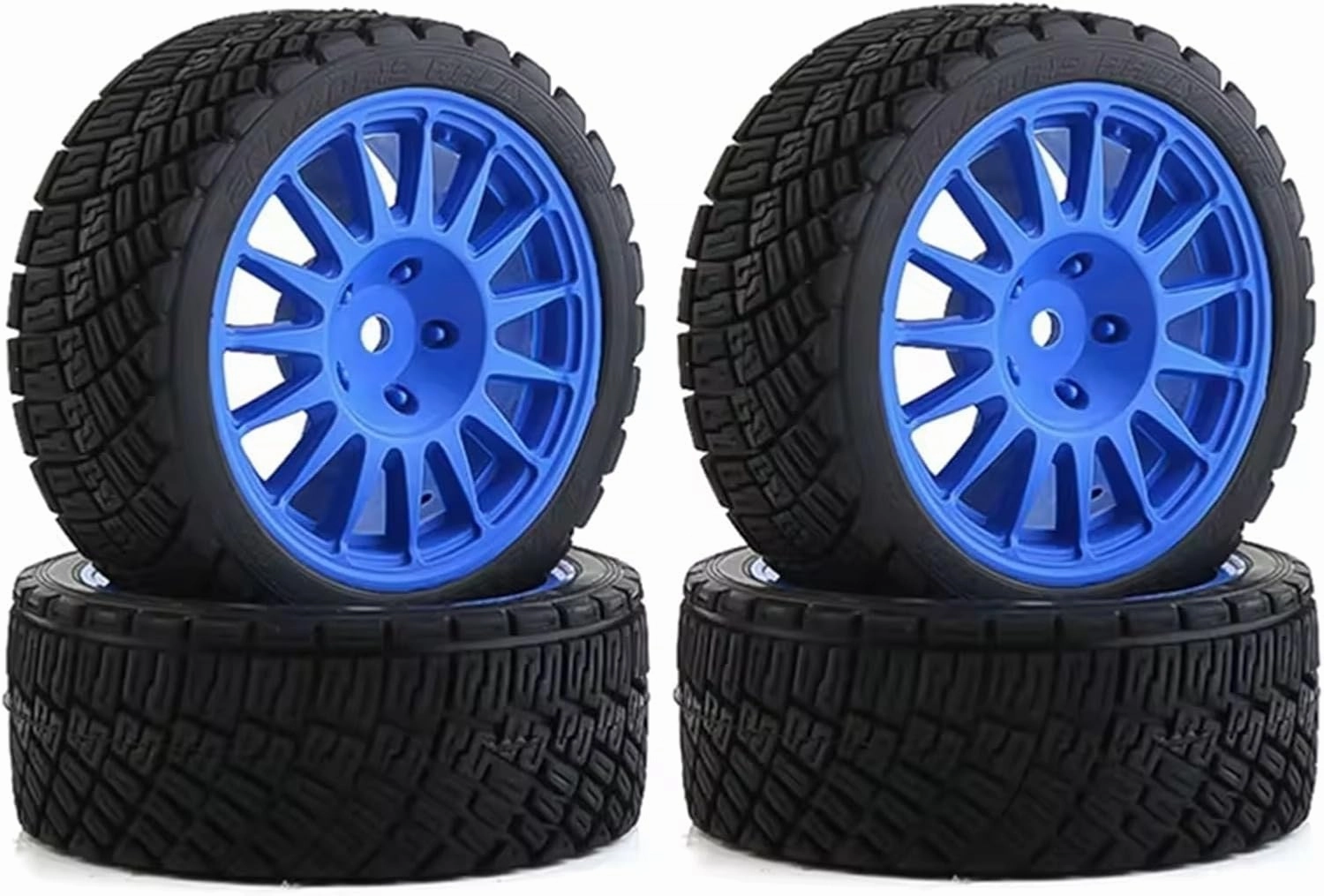 Compatible with Tamiya TT01 TT02 XV01 TA06 for PTG-2 for HPI for HSP RC Car Upgrades Parts 1/10 RC for Racing Car Tires On Road Tyre Wheel RC Wheel Tires