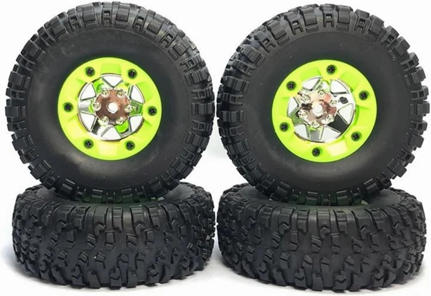 Compatible with Wltoys 144001 144010 124007 124016 124018 124019 12428 12423 12427 RC Car Upgrade Parts 4Pcs 90X32mm Tire Wheel Tyre RC Wheel Tires
